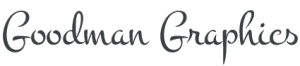Goodman Graphics logo in gray